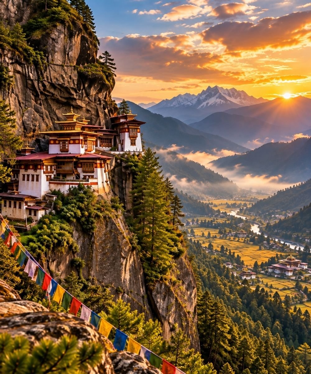Paro Valley, Bhutan