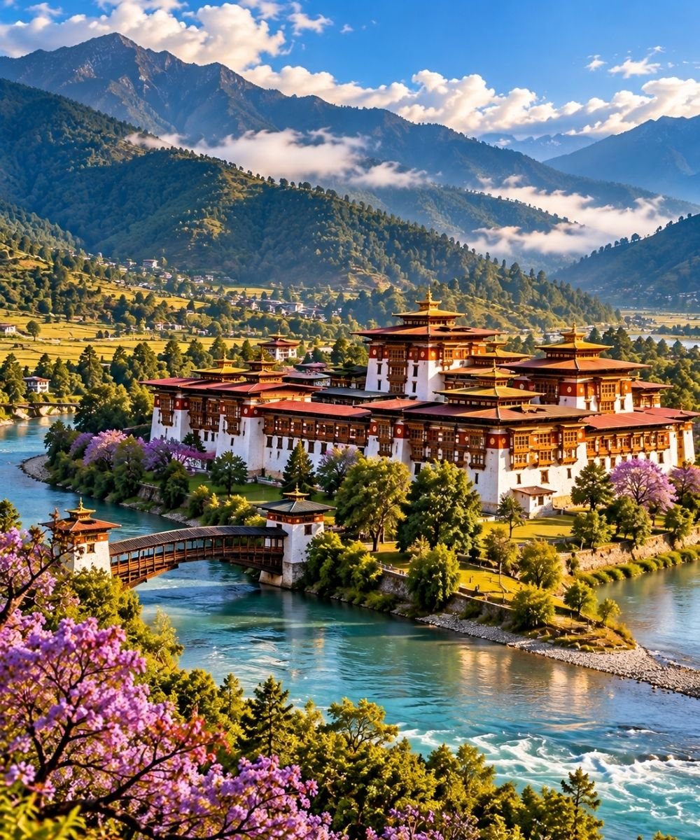 Punakha Valley, Bhutan